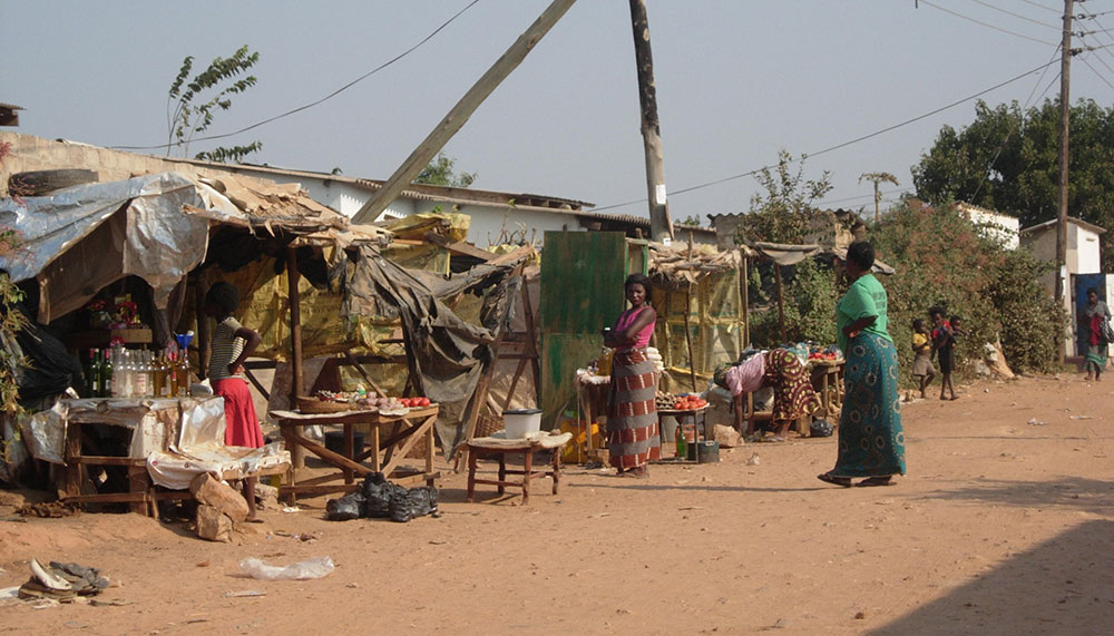 Ngombe street scene Ngombe street scene